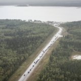 Plus de 20000 personnes doivent évacuer Yellowknife, la capitale des Territoires du Nord-Ouest du Canada (image d'illustration).